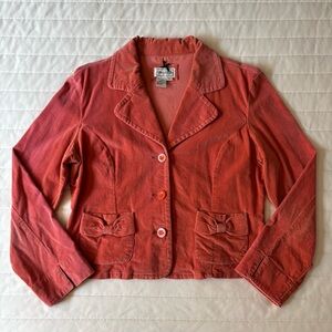 Live a Little Pink Cropped Blazer